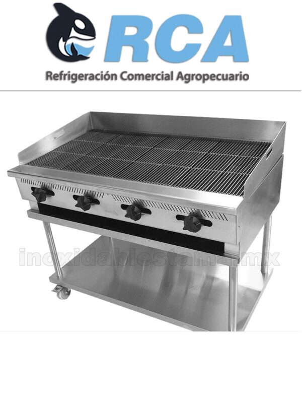 Asador Inox Tama IAS-1614/12 Inoxidable