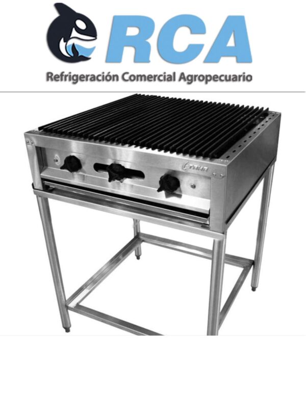 Asador Inox Tama DAN-1614/06 +BASE