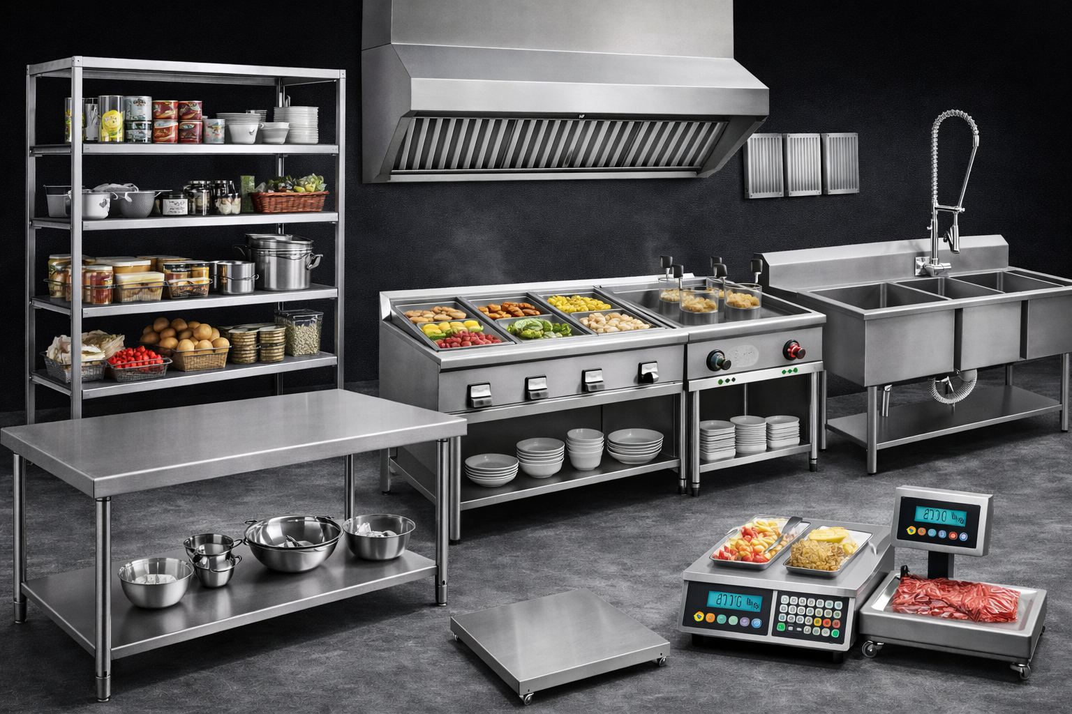 Muebles de Acero Inoxidable