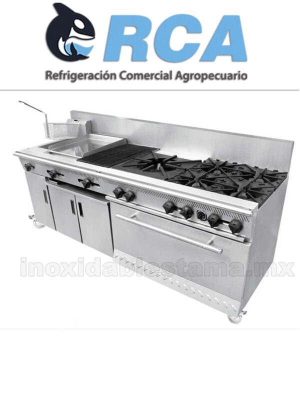 Estufa Inox Tama IES-1601/22 Multi-dinámica