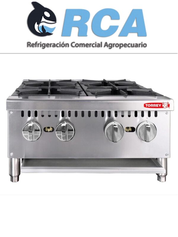 Parrilla Torrey 4 Quemadores PAT-4QG